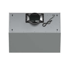 Forno Palazzo 30-Inch Wall Mounted Range Hood, Stainless Steel, Heavy Duty Baffle Filters, Remote Control