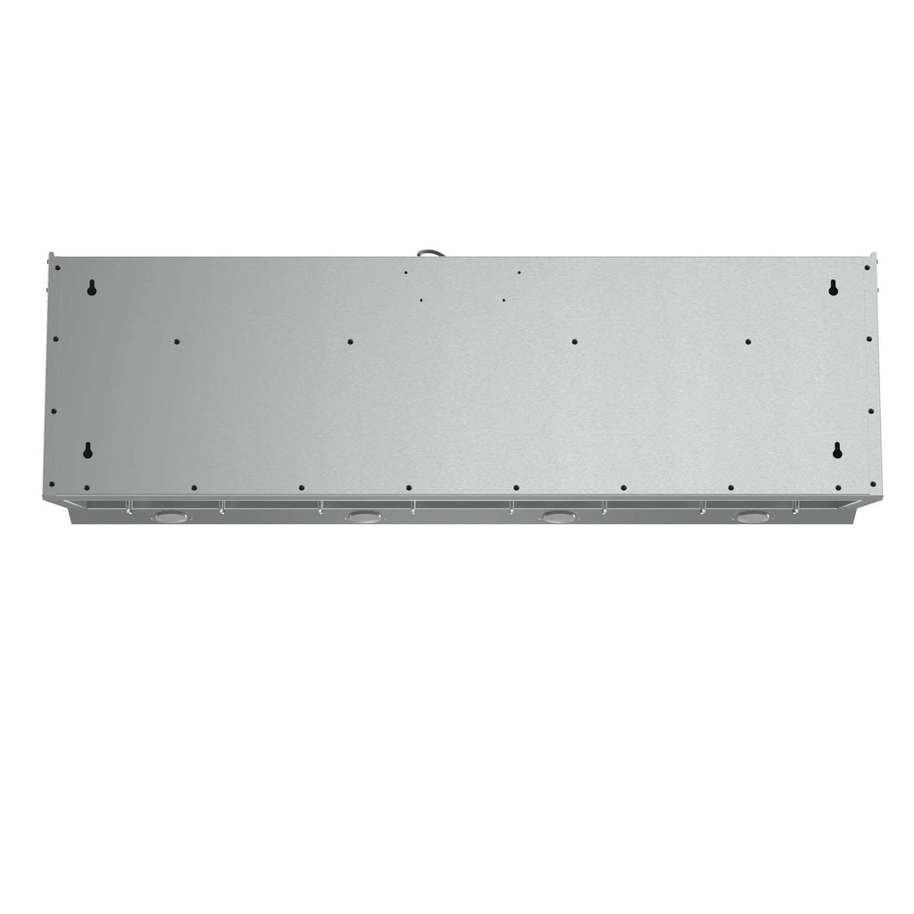 Forno Palazzo 48-Inch Wall Mounted Range Hood, Stainless Steel, Heavy Duty Baffle Filters, Remote Control
