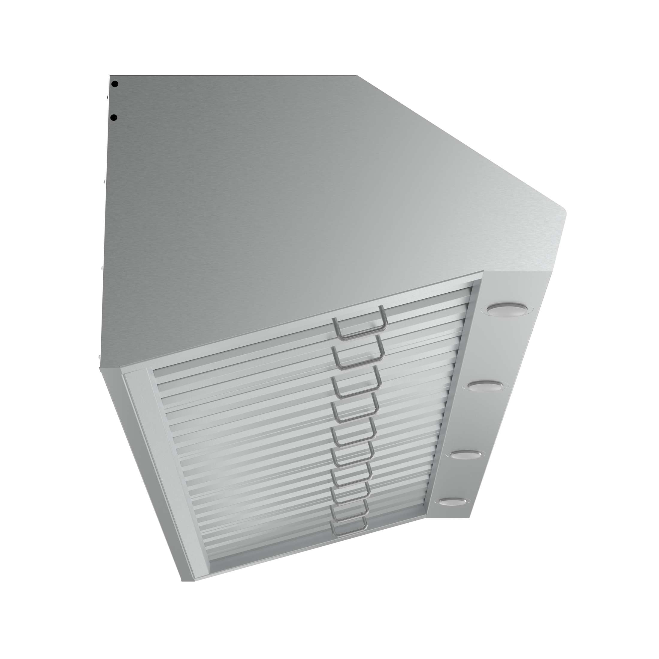 Forno Palazzo 60-Inch Wall Mounted Range Hood, Stainless Steel, Heavy Duty Baffle Filters, Remote Control