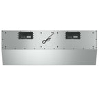 Forno Palazzo 60-Inch Wall Mounted Range Hood, Stainless Steel, Heavy Duty Baffle Filters, Remote Control