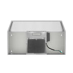 Forno Cappa 30-Inch Under Cabinet Range Hood, Stainless Steel, 200 CFM, Convertible, LED Lighting