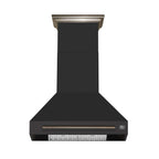 Forno Aria 30 Inch Wall-Mounted Range Hood in Black