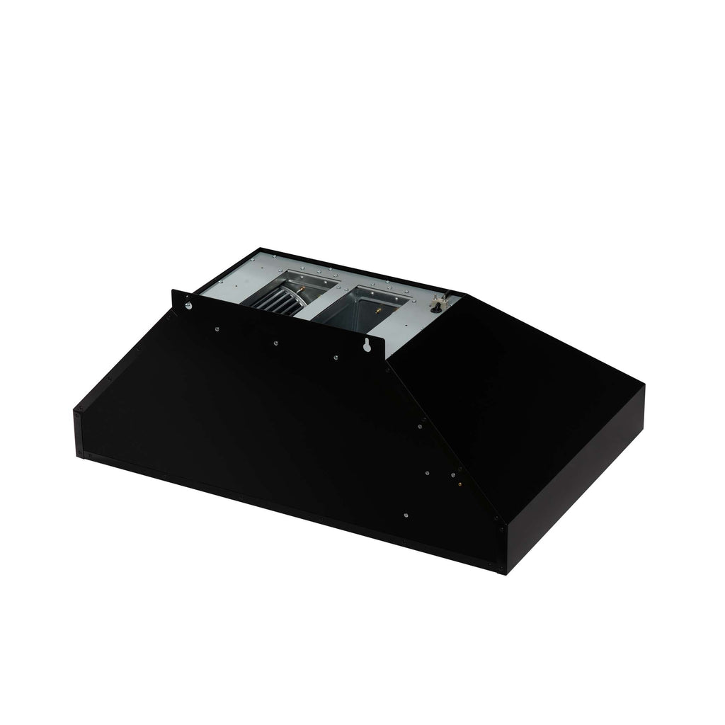 Forno Aria 36 Inch Wall-Mounted Range Hood in Black