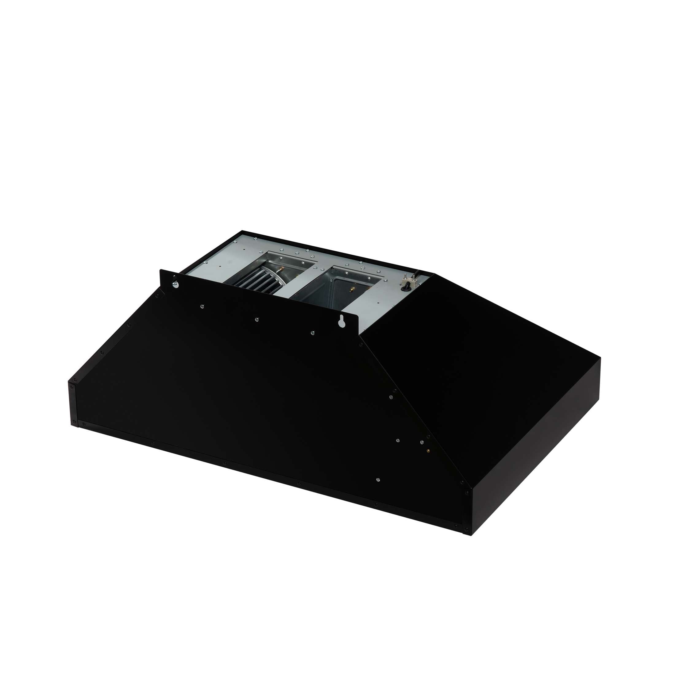Forno Aria 36 Inch Wall-Mounted Range Hood in Black