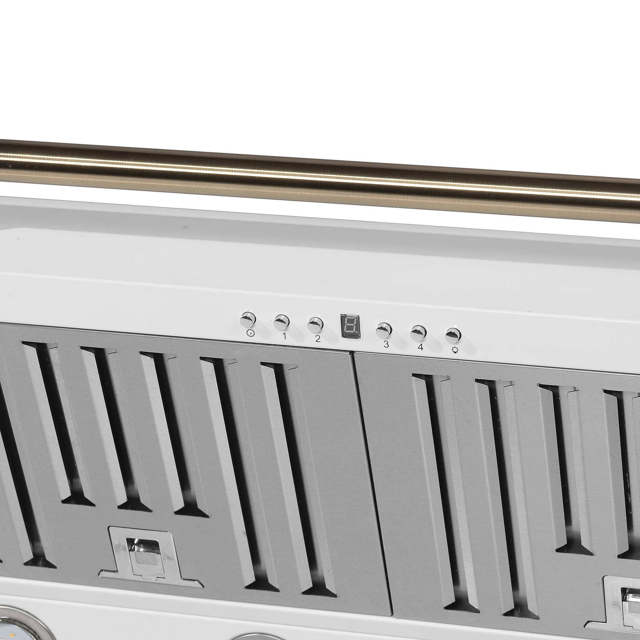 Forno Aria 36 Inch Wall-Mounted Range Hood in White