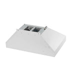 Forno Aria 36 Inch Wall-Mounted Range Hood in White