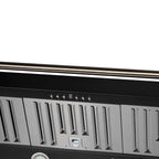 Forno Aria 48 Inch Wall-Mounted Range Hood in Black