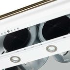 Forno Aria 48 Inch Wall-Mounted Range Hood in White