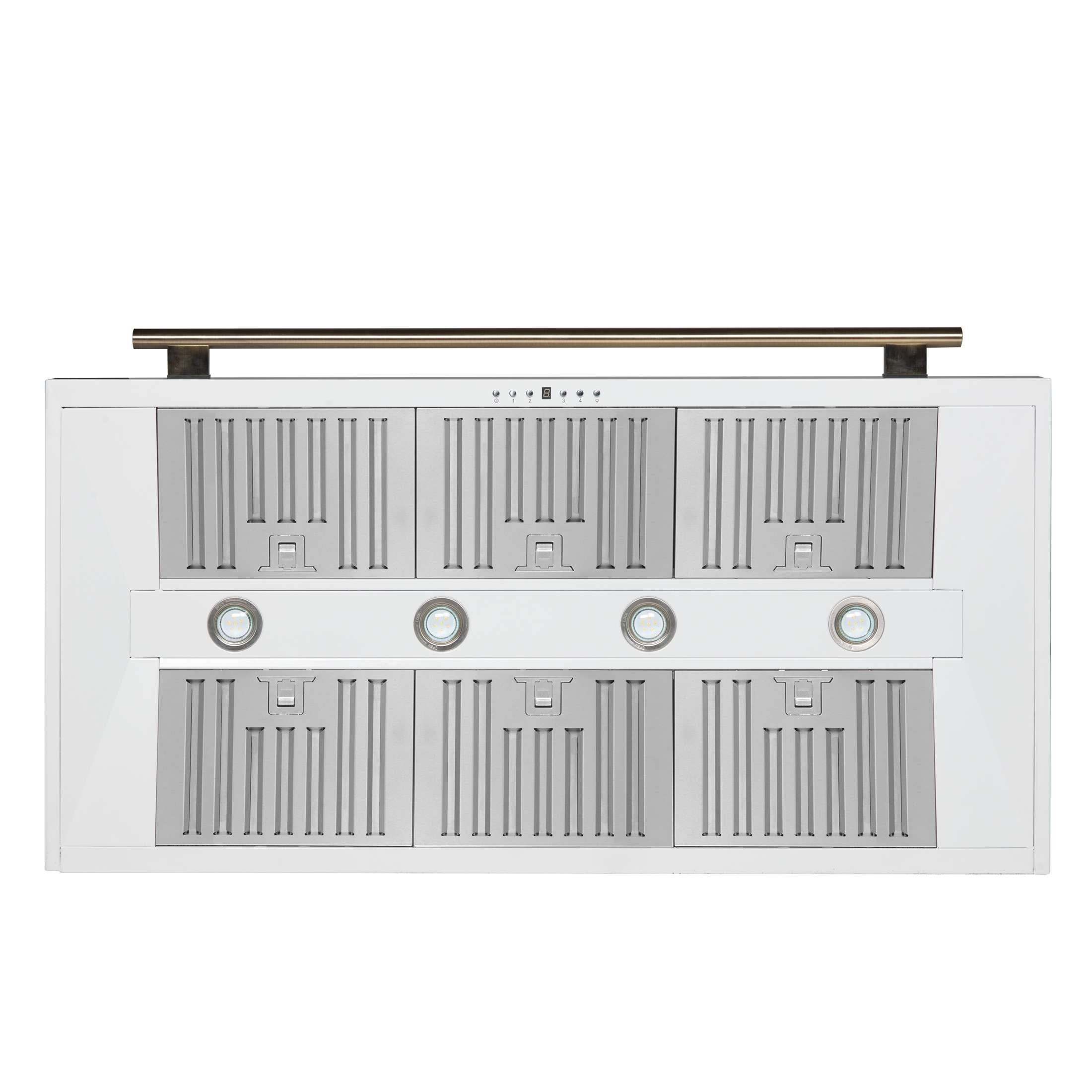 Forno Aria 48 Inch Wall-Mounted Range Hood in White