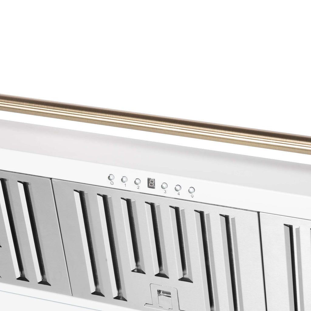 Forno Aria 48 Inch Wall-Mounted Range Hood in White