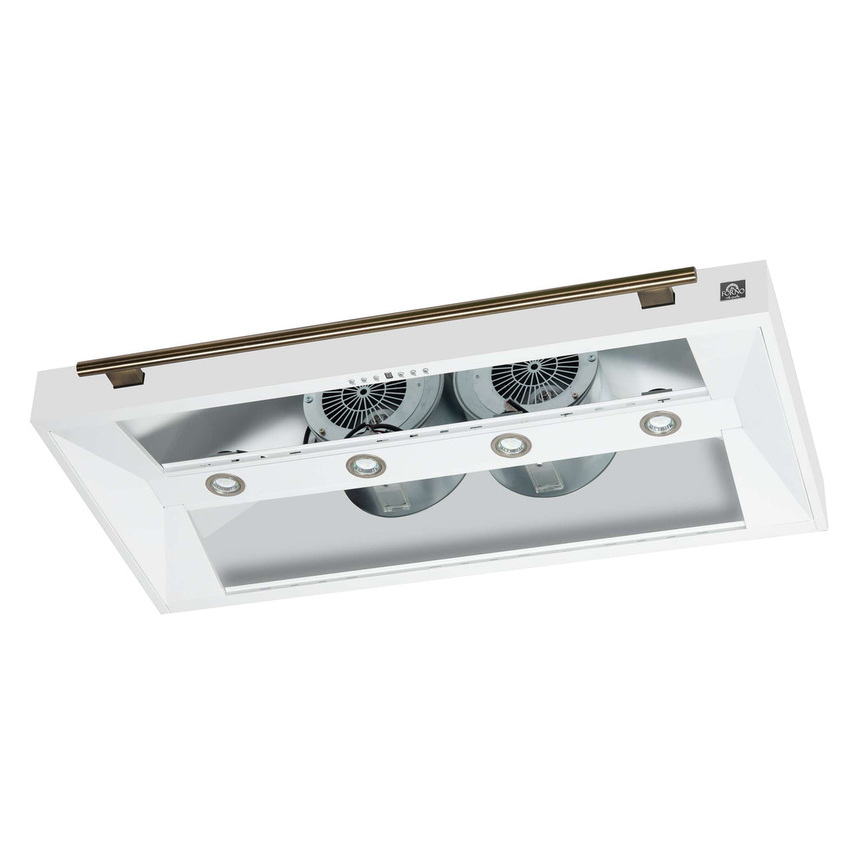 Forno Aria 48 Inch Wall-Mounted Range Hood in White
