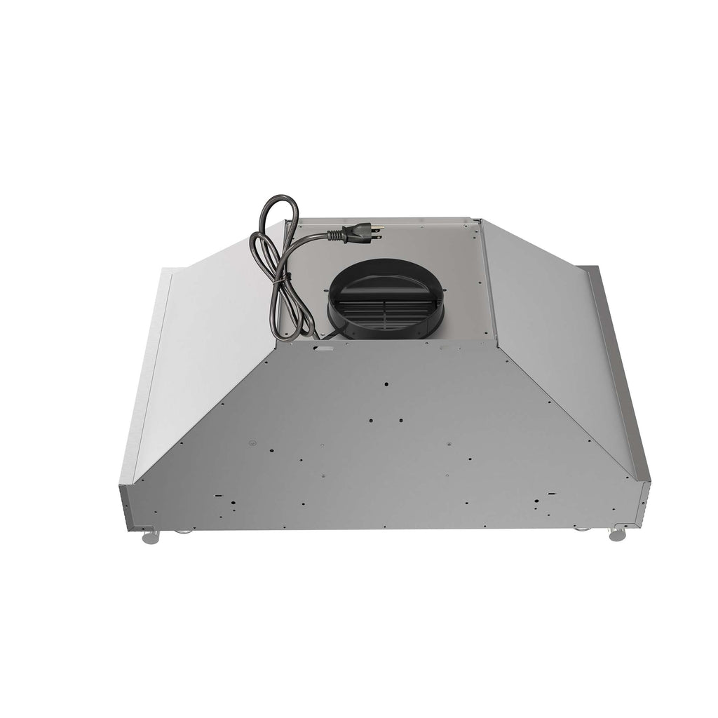 Forno Venezia 30 Inch Wall-Mounted Range Hood with Touch Controls and Baffle Filters