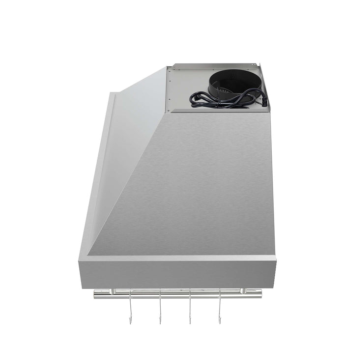 Forno Venezia 36 Inch Wall-Mounted Range Hood with Touch Controls and Baffle Filters