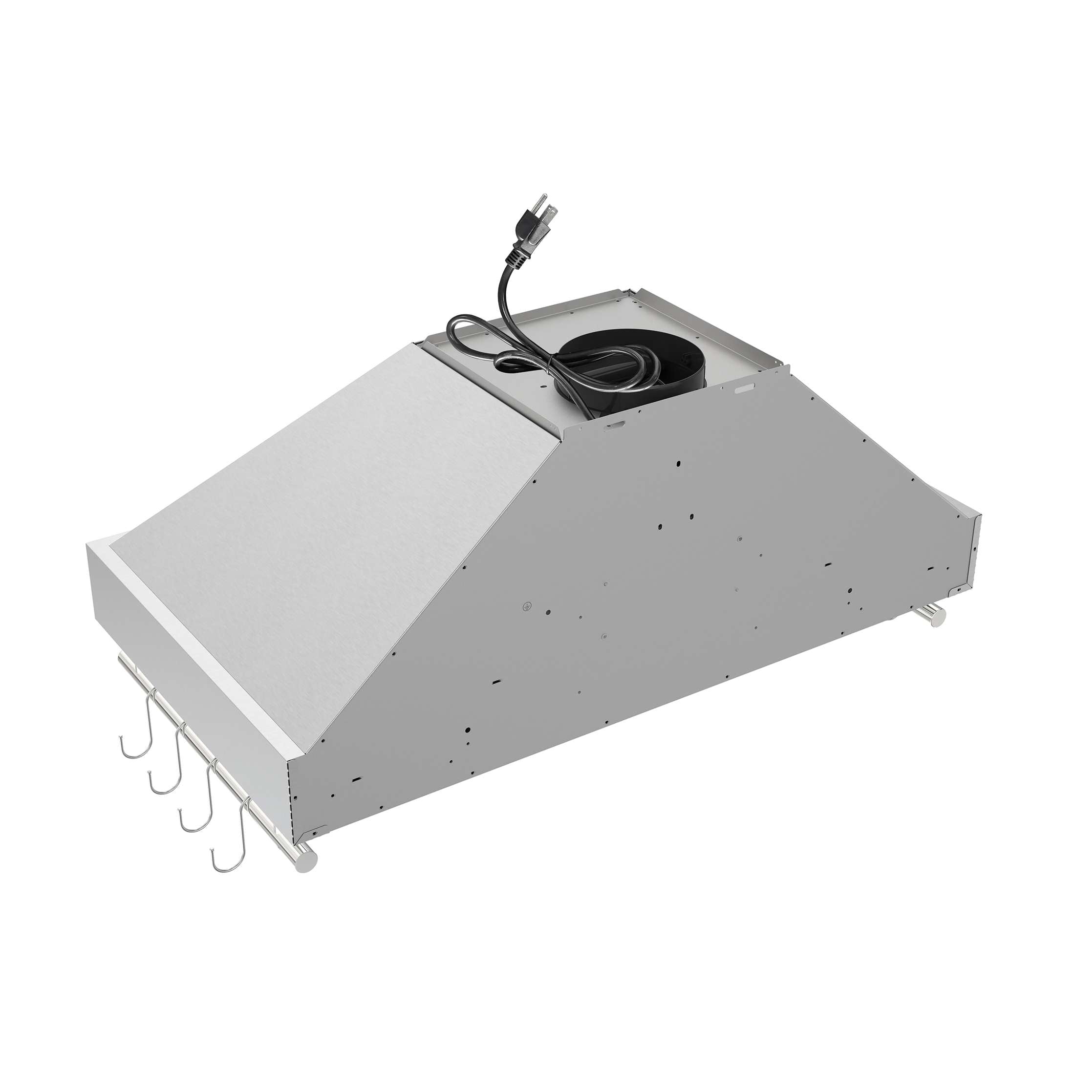 Forno Venezia 36 Inch Wall-Mounted Range Hood with Touch Controls and Baffle Filters