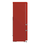 Forno Luigi 33-Inch French Door Refrigerator, 18 cu.ft, Red Finish, Handle-Free Design, ENERGY STAR Certified