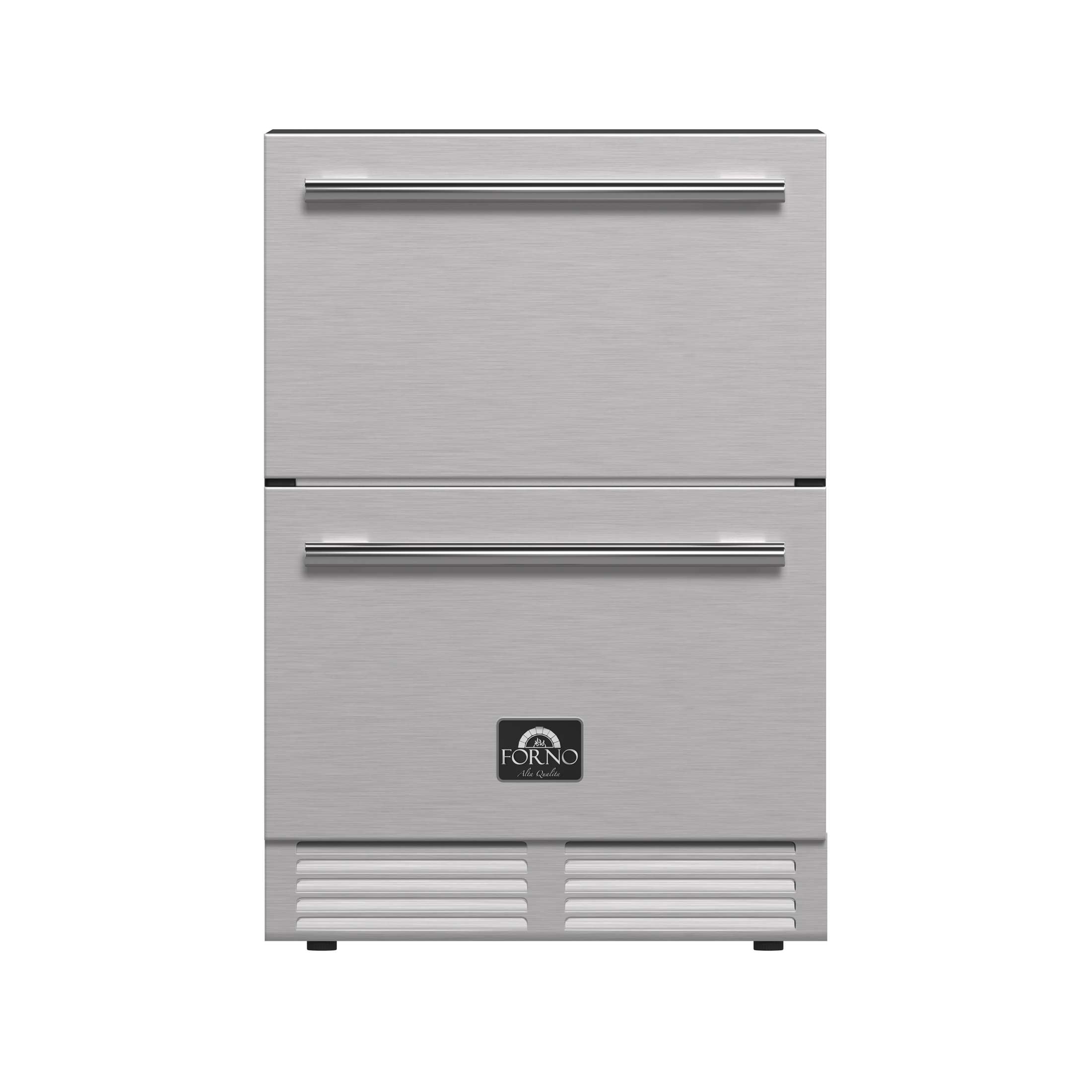 Forno Cosenza 24" Built-In Drawer Freezer with Ice Maker, 4.69 cu.ft.