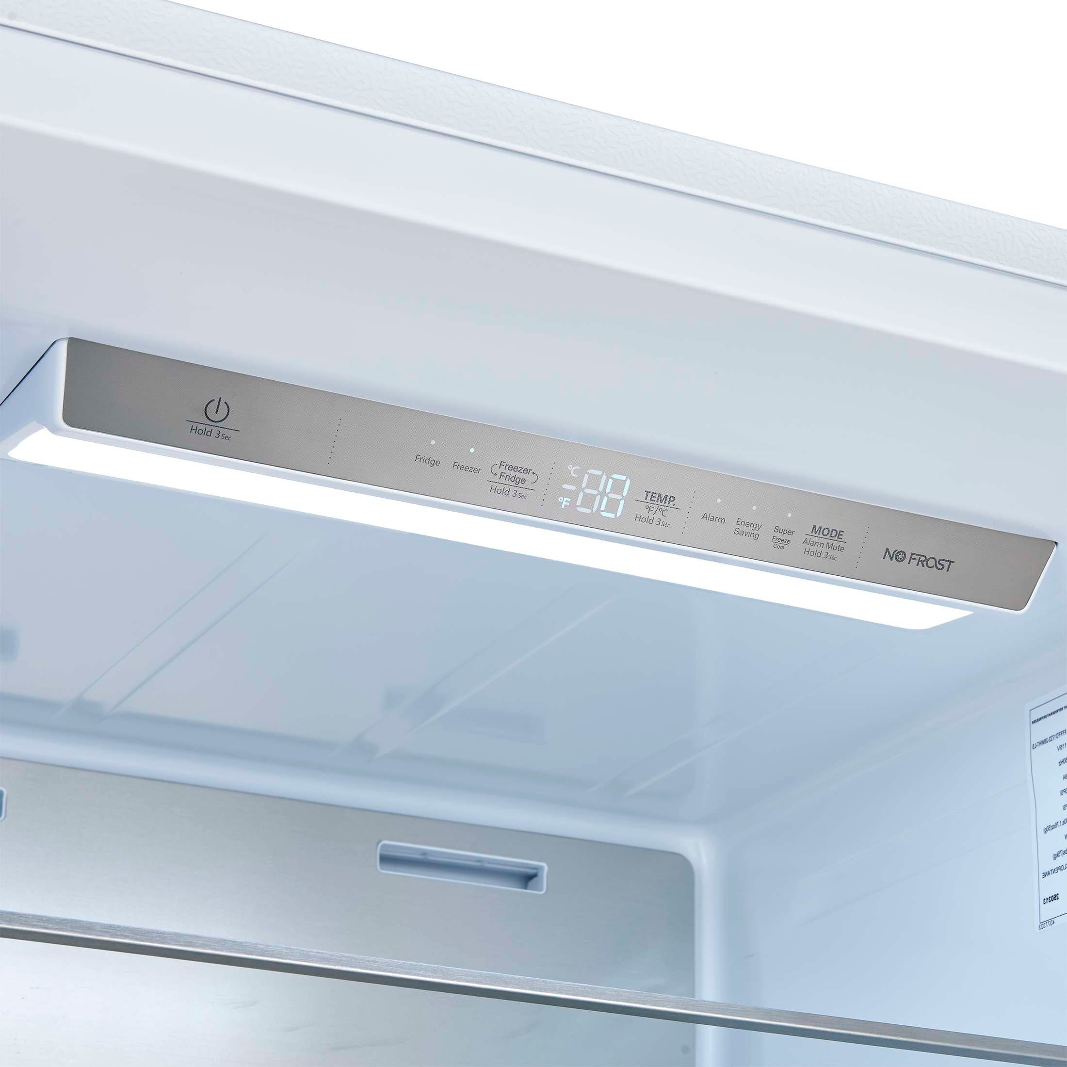 Forno Maderno 2-28-Inch Wide Convertible Refrigerator/Freezer in White, Decorative Trim, 27.2 cu.ft, 84-Inch High, ENERGY STAR Certified