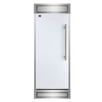 Forno Maderno 28-Inch Built-In Convertible Refrigerator, 13.6 cu.ft, Left Swing, Decorative Grill, ENERGY STAR Certified