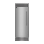 Forno Maderno 28" Built-In Convertible Refrigerator, 13.6 cu.ft. Left Swing with Decorative Grill - 32" Wide
