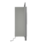 Forno Maderno 28" Built-In Convertible Refrigerator, 13.6 cu.ft. Left Swing with Decorative Grill - 32" Wide