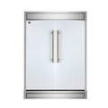 Forno Maderno 2-28-Inch Wide Convertible Refrigerator/Freezer in White, Decorative Trim, 27.2 cu.ft, 84-Inch High, ENERGY STAR Certified