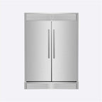 Forno Maderno 2-28-Inch Wide Convertible Refrigerator/Freezer, Decorative Trim, 27.2 cu.ft, 84-Inch High, ENERGY STAR Certified