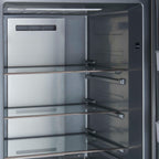 Forno Fortezza 60 Inch Convertible Refrigerator/Freezer with Trim Grill, Stainless Steel, Total No Frost, with Automatic Ice Maker