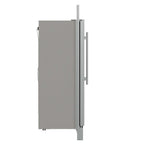Forno Fortezza 60 Inch Convertible Refrigerator/Freezer with Modern Trim Kit, Stainless Steel, Total No Frost, with Automatic Ice Maker