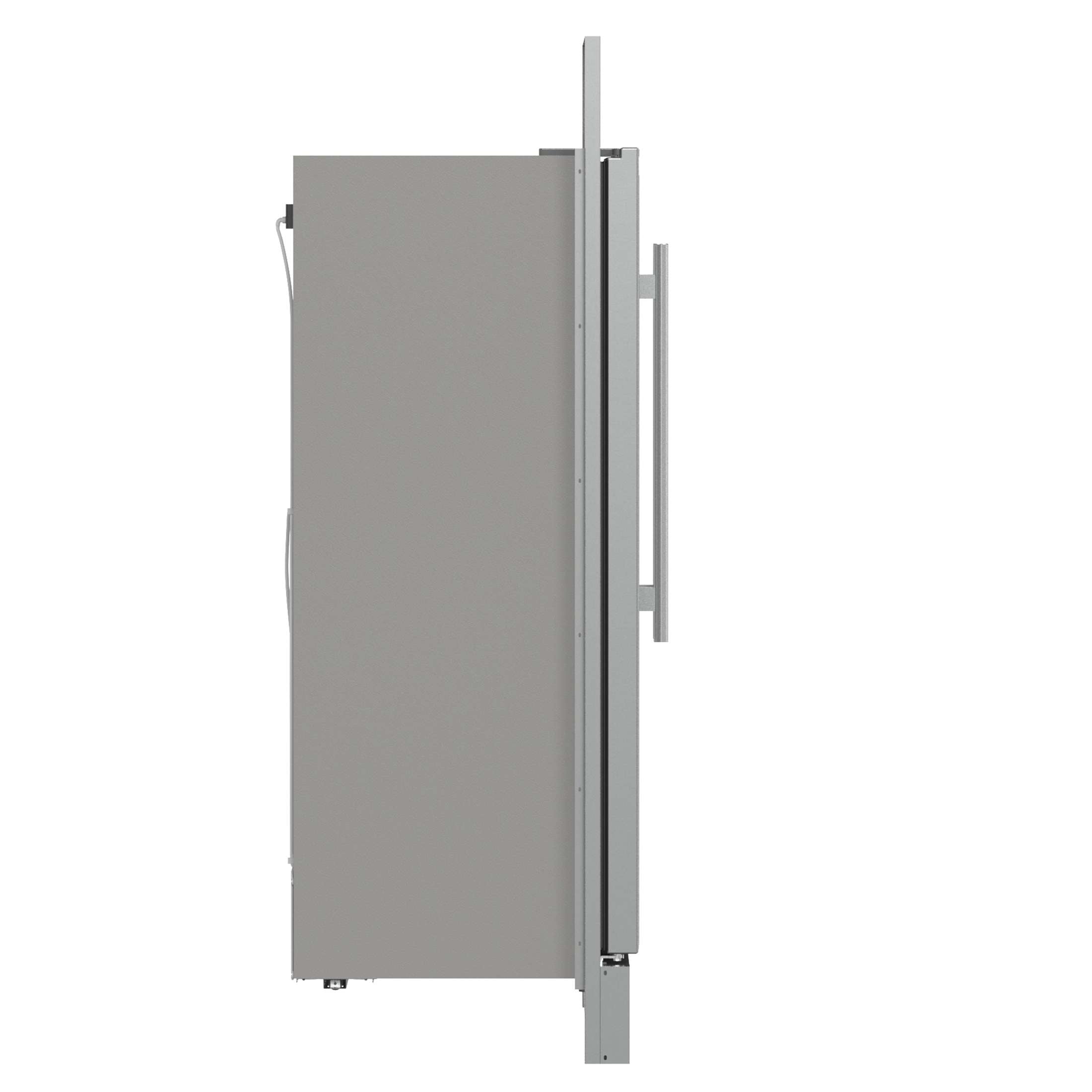 Forno Fortezza 60 Inch Convertible Refrigerator/Freezer with Modern Trim Kit, Stainless Steel, Total No Frost, with Automatic Ice Maker