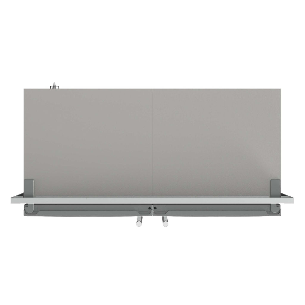Forno Fortezza 60 Inch Convertible Refrigerator/Freezer with Modern Trim Kit, Stainless Steel, Total No Frost, with Automatic Ice Maker