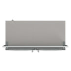 Forno Fortezza 60 Inch Convertible Refrigerator/Freezer with Modern Trim Kit, Stainless Steel, Total No Frost, with Automatic Ice Maker