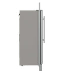 Forno Fortezza 60 Inch Convertible Refrigerator/Freezer with Trim Grill, Stainless Steel, Total No Frost, with Automatic Ice Maker