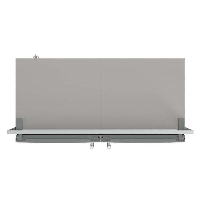 Forno Fortezza 60 Inch Convertible Refrigerator/Freezer with Trim Grill, Stainless Steel, Total No Frost, with Automatic Ice Maker