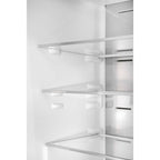 Custodia 48" Bottom Freezer combo, 20.6 cf., Ice Maker, Total No frost, Black, Antique Brass handles
