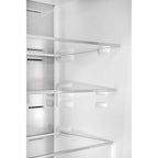 Custodia 24" Bottom Freezer, 10.3 cf., Right Swing, Total No frost, Black, Antique Brass handles