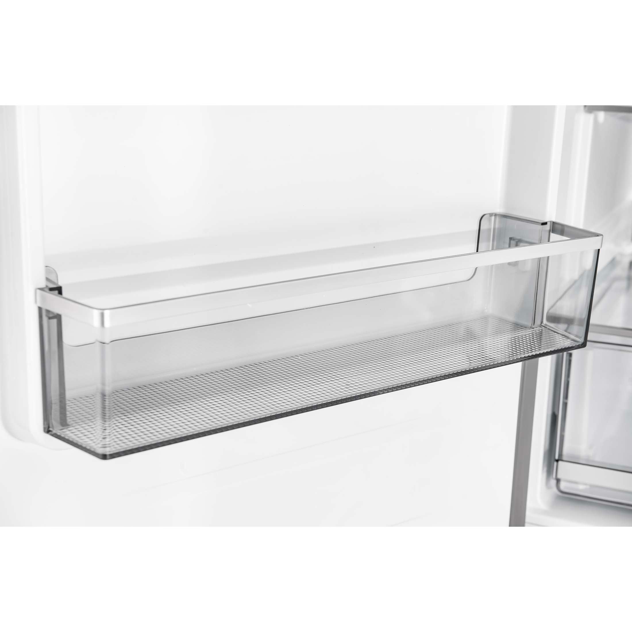 Custodia 24" Bottom Freezer, 10.3 cf., Left Swing, Ice Maker, Total No frost, Stainless Steel handles