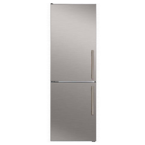 Custodia 24" Bottom Freezer, 10.3 cf., Left Swing, Ice Maker, Total No frost, Stainless Steel handles