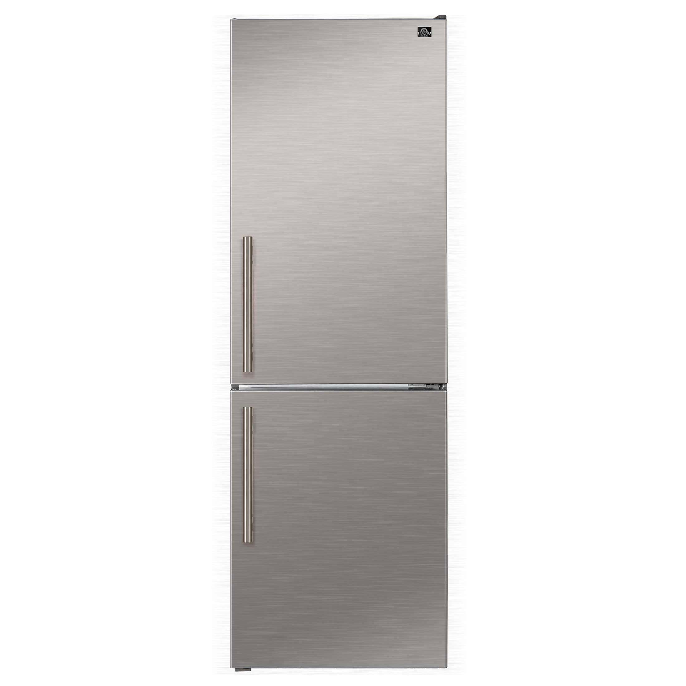 Custodia 24" Bottom Freezer, 10.3 cf., Right Swing, Total No frost, Stainless Steel handles