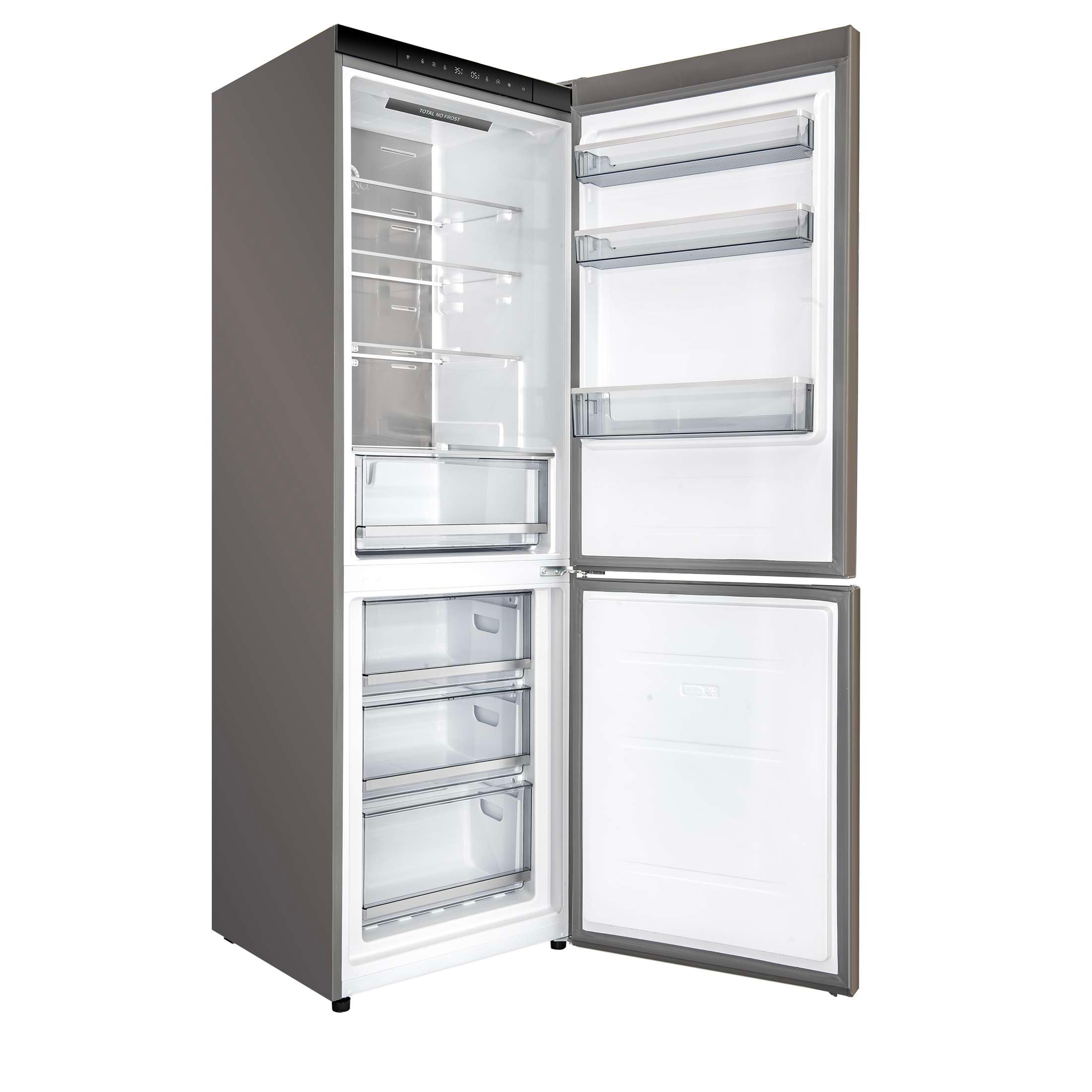 Custodia 24" Bottom Freezer, 10.3 cf., Right Swing, Total No frost, Stainless Steel handles