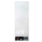 Custodia 24" Bottom Freezer, 10.3 cf., Right Swing, Total No frost, White, Antique Brass handles