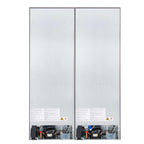 Custodia 48" Bottom Freezer combo, 20.6 cf., Ice Maker, Total No frost, Stainless Steel handles