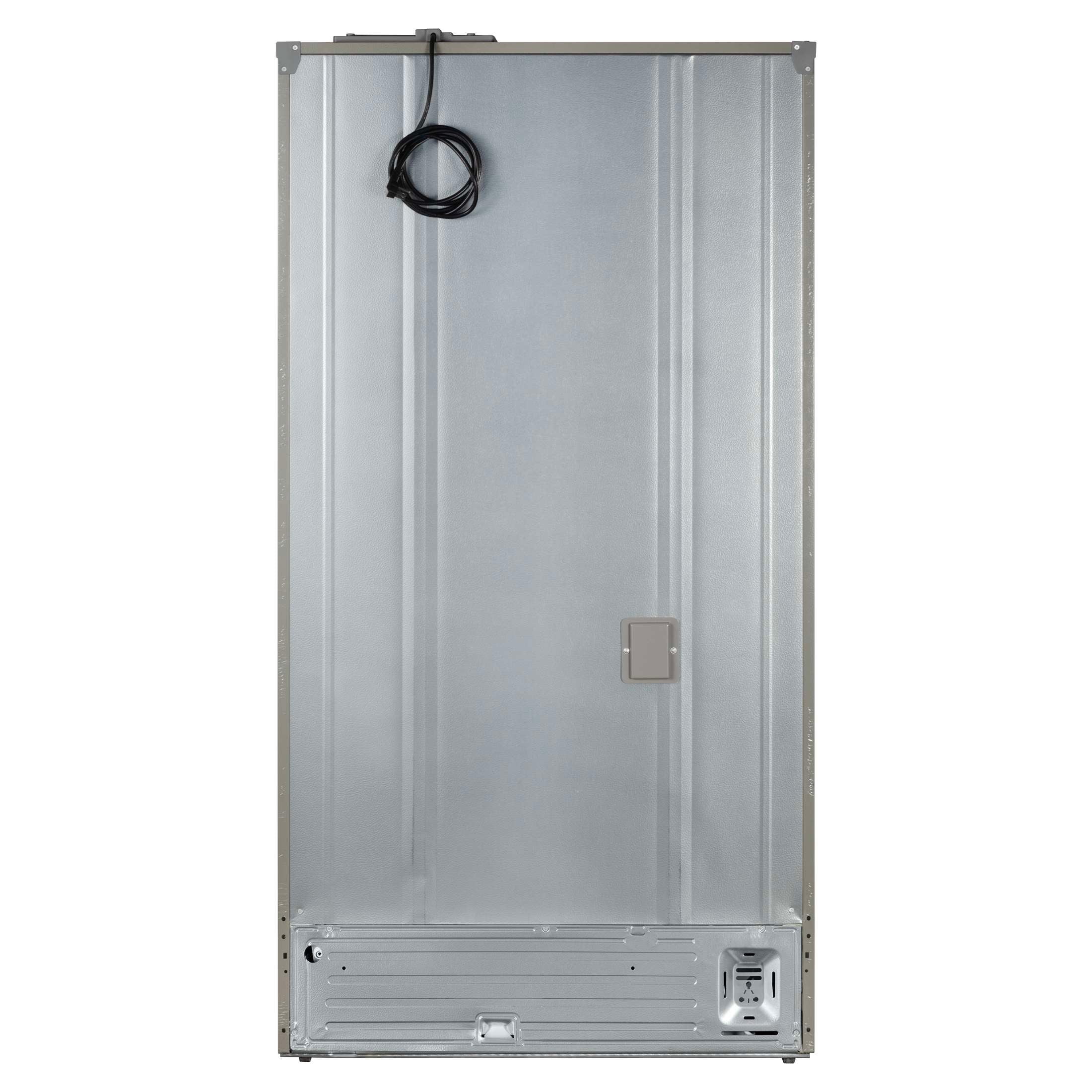 Forno Rivello 36 Inch French Door Refrigerator in Stainless Steel, Internal Water Dispenser, Filtered Ice, Adjustable Shelves, Energy Star Certified