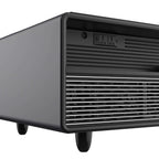 Forno Evoluto Tavolo 51-Inch Black Smart Coffee Table – Dual Refrigerator Drawers, Bluetooth 5.0 Audio, Wireless Charging & RGB Ambient Light