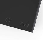 Forno Evoluto Tavolo 51-Inch Black Smart Coffee Table – Dual Refrigerator Drawers, Bluetooth 5.0 Audio, Wireless Charging & RGB Ambient Light