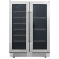 THOR Kitchen 24-Inch French Door Wine and Beverage Center – Model TBC2401DI