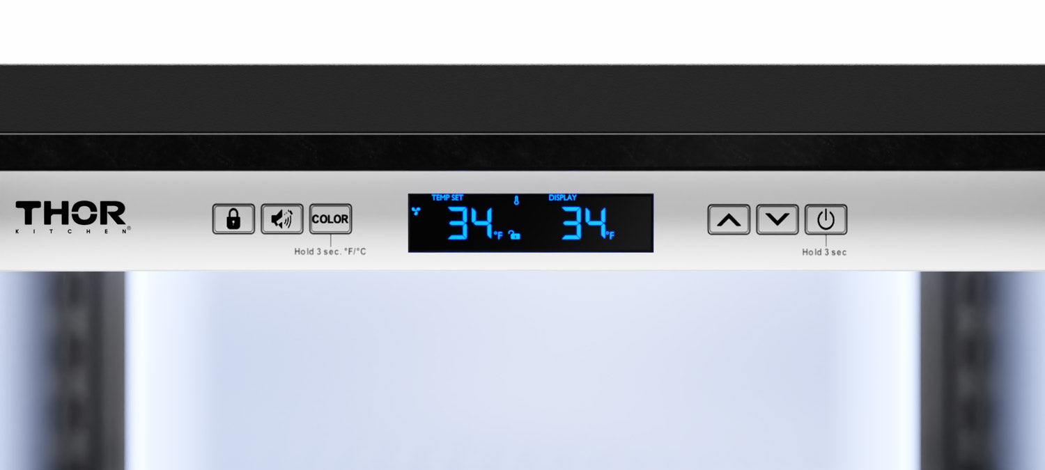 THOR Kitchen 24 Inch Professional Under-counter Beverage Cooler – Model TBR24U-LH