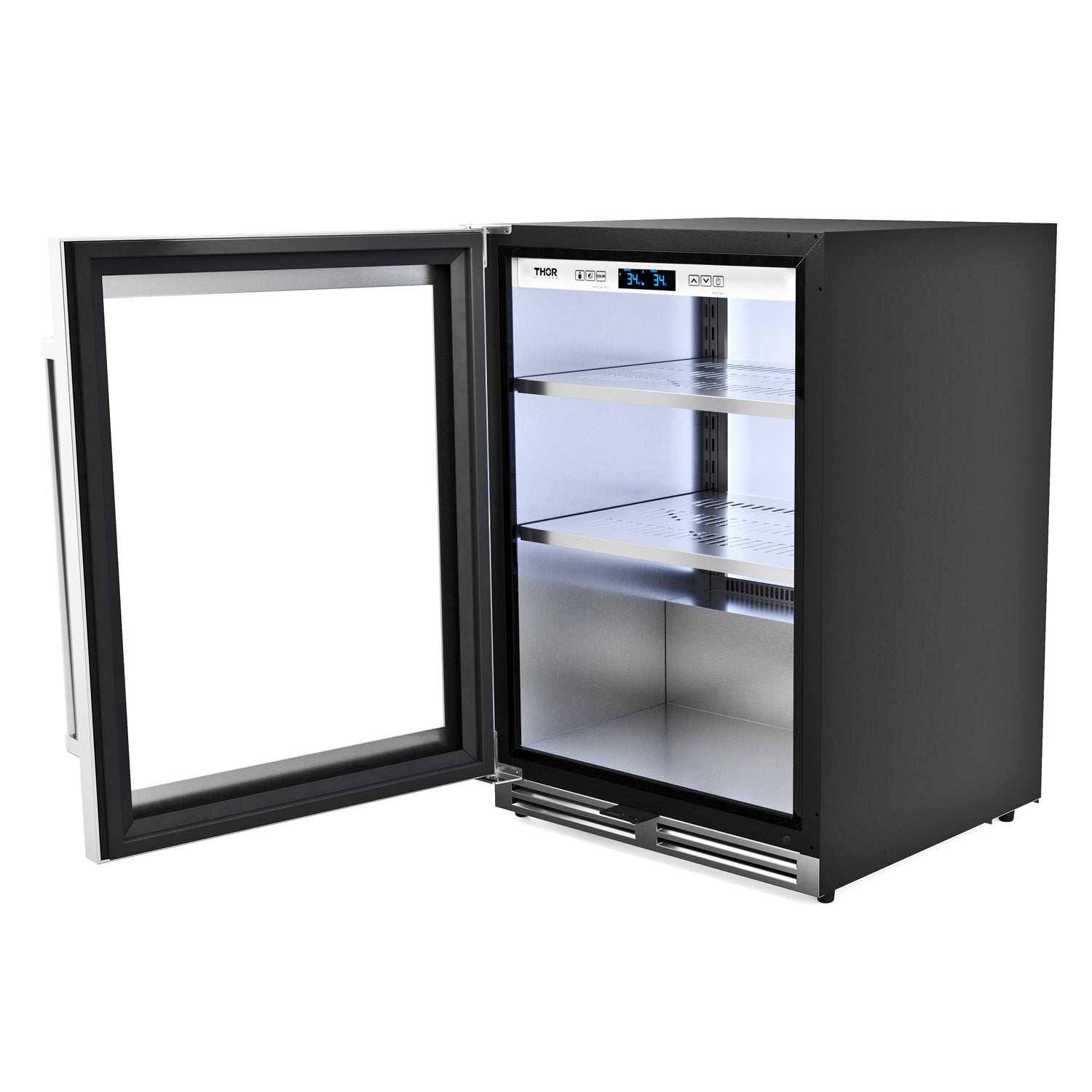 THOR Kitchen 24 Inch Professional Under-counter Beverage Cooler – Model TBR24U-LH