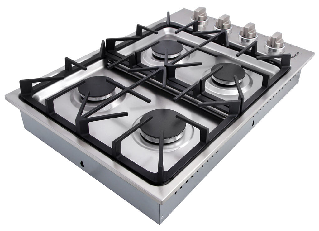 THOR Kitchen 30-Inch Professional Drop-In Gas Cooktop – TGC3001
