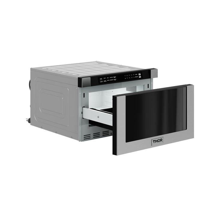 THOR Kitchen 24-inch Built-in Microwave Drawer – Model TMD2402