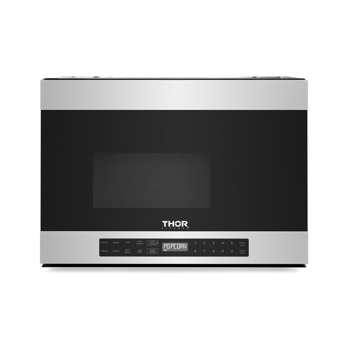 THOR Kitchen 24 Inch Convertible Over the Range Microwave with Ventilation – Model TOR24SS
